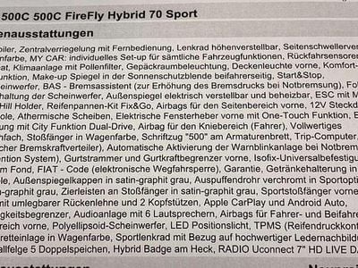 Gebraucht 2021 Fiat 500C Sport Cabrio | € 12.500 (Guter Preis)