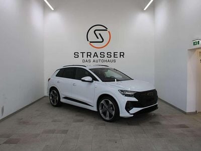 Weiss metallic Gebraucht 2024 Audi Q4 e-tron Ambiente SUV | € 64.990