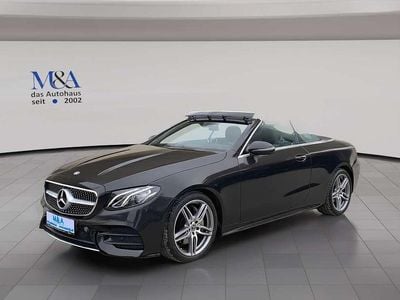 Schwarz Gebraucht 2019 Mercedes E220 AMG line Cabrio | € 44.900 (Etwas zu teuer)