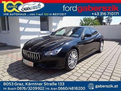 Schwarz Gebraucht 2019 Maserati Quattroporte Limousine | € 69.900