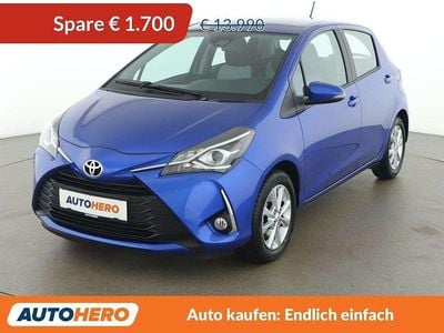 Gebraucht Toyota Yaris Connect Style 111 PS (81 kW) 2017 Blau Kleinwagen