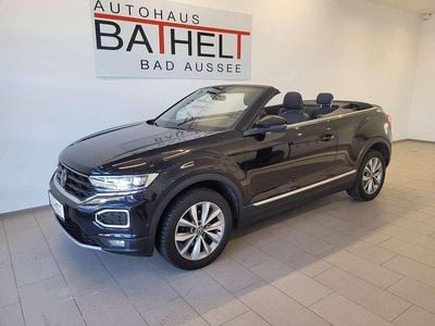 Schwarz Gebraucht 2021 VW T-Roc Cabriolet Style Cabrio | € 21.900 (Fairer Preis)