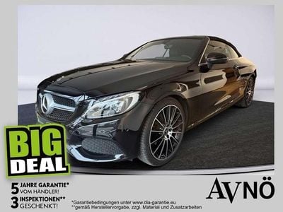 Schwarz Gebraucht 2017 Mercedes C200 Cabrio | € 35.980 (Teuer)