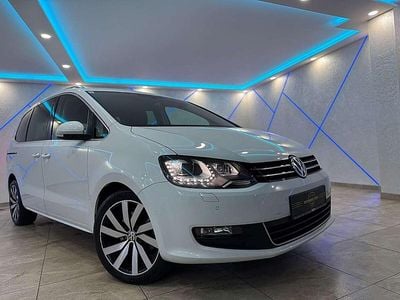 Gebraucht VW Sharan Comfortline 150 PS (110 kW) 2017 Weiß Van / Kleinbus