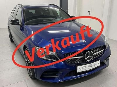 gebraucht Mercedes C220 d T 4MATIC Aut. *AMG-Line*LED*inkl. WKR*