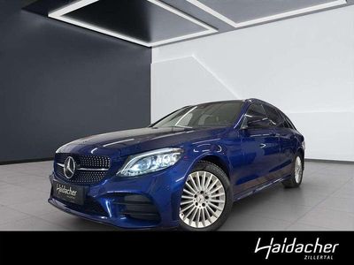 Gebraucht Mercedes C220 Business 194 PS (142 kW) 2019 Blau Kombi