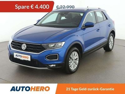 Blau Gebraucht 2018 VW T-Roc Design SUV | € 18.590 (Superpreis)