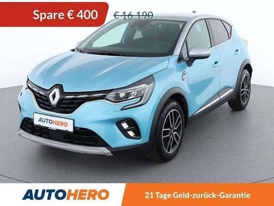 Blau Gebraucht 2020 Renault Captur Intens SUV | € 15.790 (Fairer Preis)