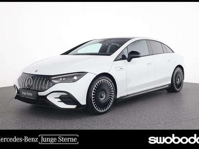 Opalithweiss Gebraucht 2022 Mercedes EQE AMG 43 AMG Limousine | € 59.990