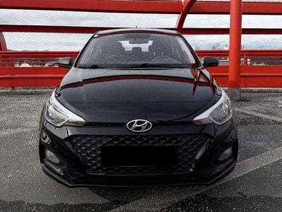 Gebraucht Hyundai i20 75 PS (55 kW) 2019 Schwarz Kleinwagen