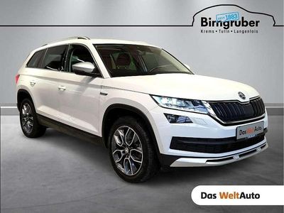 Weiss metallic Gebraucht 2020 Skoda Kodiaq SUV | € 34.990 (Fairer Preis)