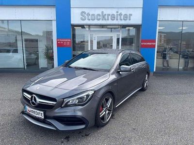 Grau Gebraucht 2017 Mercedes CLA45 AMG Shooting Brake AMG Kombi | € 32.990