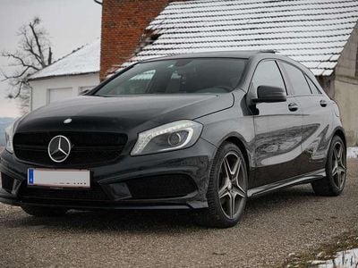 Gebraucht Mercedes A200 AMG line 136 PS (100 kW) 2013 Schwarz Limousine