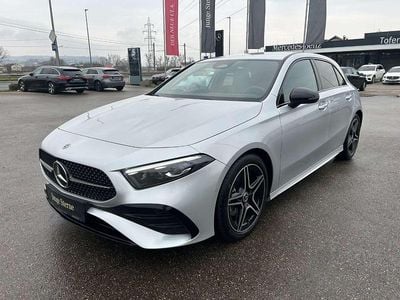 Silber Gebraucht 2024 Mercedes A200 AMG line Limousine | € 37.490 (Etwas zu teuer)