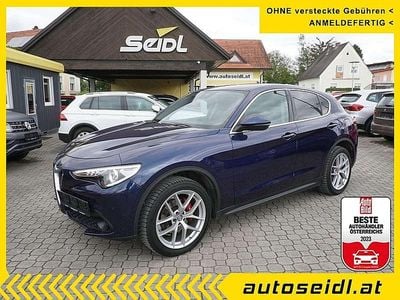 Gebraucht Alfa Romeo Stelvio Super 209 PS (153 kW) 2019 Blau SUV