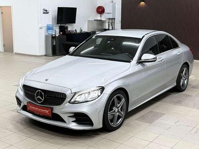 Gebraucht Mercedes C220 AMG line 194 PS (142 kW) 2018 Grau Limousine