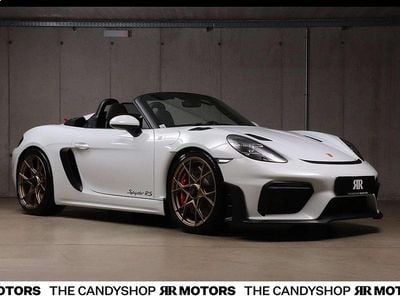 Gebraucht Porsche 718 Spyder 500 PS (367 kW) 2024 Weiß Cabrio