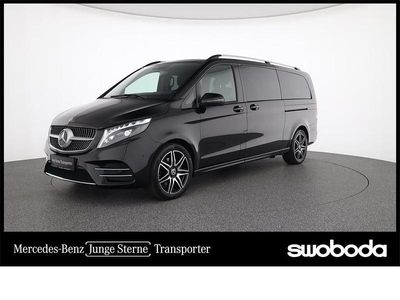 Schwarz Gebraucht 2024 Mercedes V300 AMG line Van / Kleinbus | € 82.850