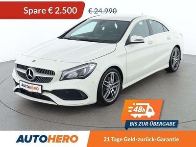 Gebraucht Mercedes CLA220 AMG line 184 PS (135 kW) 2017 Weiß Limousine