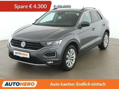Gebraucht VW T-Roc Design 116 PS (85 kW) 2020 Grau SUV