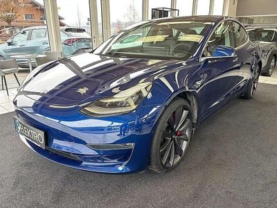 Gebraucht Tesla Model 3 Performance 361 kW (491 PS) 2019 Blau Limousine