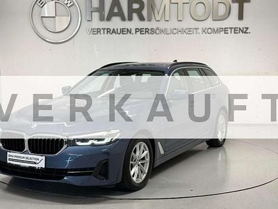 Blau Gebraucht 2022 BMW 520 Efficient Dynamics Kombi | € 38.990 (Fairer Preis)