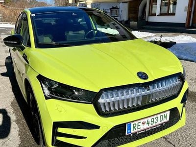 Gebraucht Skoda Enyaq iV RS 219 kW (299 PS) 2022 Grün SUV