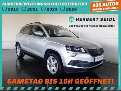 Gebraucht Skoda Karoq 116 PS (85 kW) 2020 Brilliantsilbermet. SUV