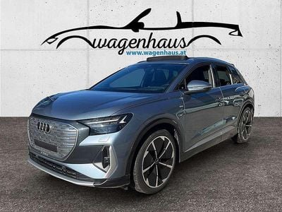 Blau Gebraucht 2021 Audi Q4 e-tron S-Line SUV | € 32.990