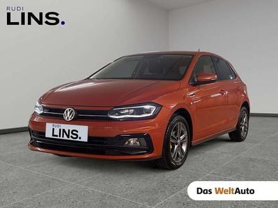 Mittelorange metallic Gebraucht 2018 VW Polo Highline Limousine | € 11.990 (Fairer Preis)
