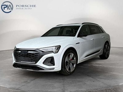 Gebraucht Audi Q8 e-tron S-Line 300 kW (408 PS) 2023 Weiß SUV