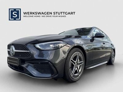 Grau Gebraucht 2022 Mercedes C220 AMG Kombi | € 42.390 (Teuer)