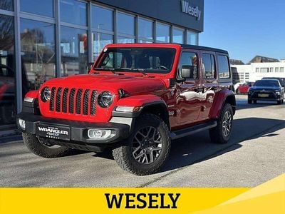 Gebraucht Jeep Wrangler Sahara 272 PS (200 kW) 2022 Rot SUV