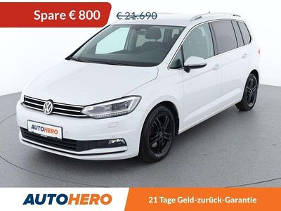 Weiß Gebraucht 2017 VW Touran Highline Van / Kleinbus | € 20.890 (Etwas zu teuer)