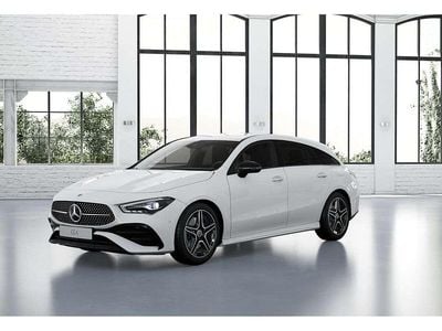 Gebraucht Mercedes CLA200 AMG line 150 PS (110 kW) 2024 Unilack polarweiß Limousine