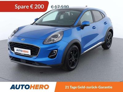 Blau Gebraucht 2020 Ford Puma Titanium X SUV | € 17.390 (Fairer Preis)