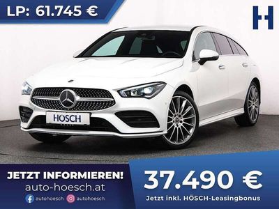 gebraucht Mercedes CLA250e Shooting Brake AMG PREMIUM 19er PANO -38%