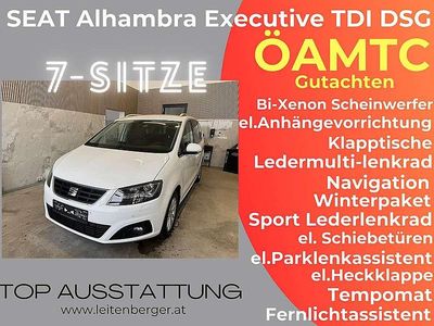 Gebraucht Seat Alhambra 150 PS (110 kW) 2018 Weiß Van / Kleinbus
