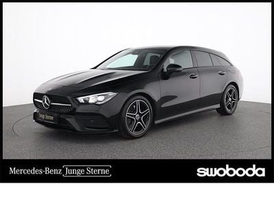 gebraucht Mercedes CLA200 d SB 4M AMG-Line Night-Paket LED Kombi