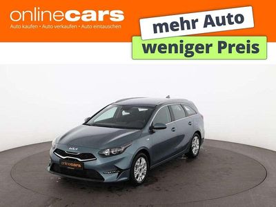 gebraucht Kia Ceed Sportswagon / cee'd 1.6 CRDi Silber Aut NAVI R-CAM SITZHZG