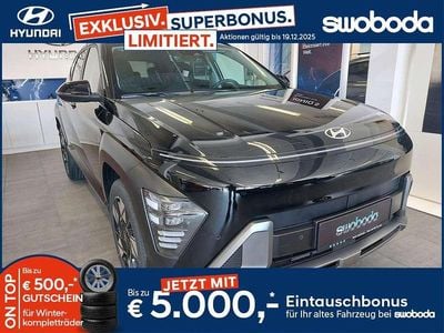 Abyss black schwarz Gebraucht 2024 Hyundai Kona GO! SUV | € 27.230 (Fairer Preis)