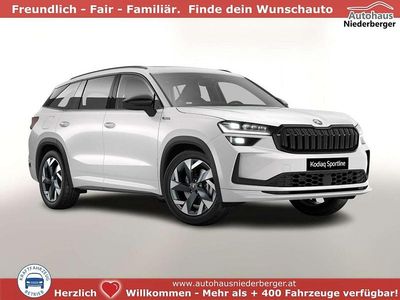 Weiß Neu 2025 Skoda Kodiaq SportLine SUV | € 59.449 (Fairer Preis)