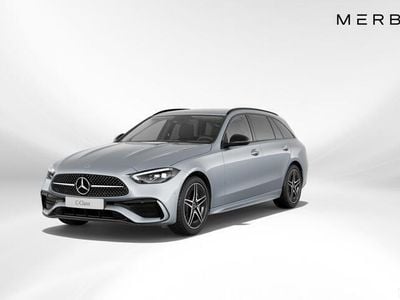 Hightechsilber metal Gebraucht 2022 Mercedes C220 AMG line Kombi | € 36.990 (Etwas zu teuer)