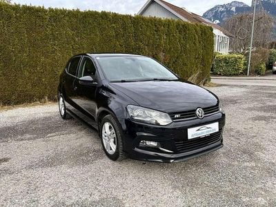 Gebraucht VW Polo Trendline 60 PS (44 kW) 2015 Schwarz Kleinwagen