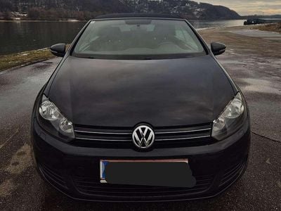 Gebraucht VW Golf Cabriolet 105 PS (77 kW) 2012 Schwarz Cabrio