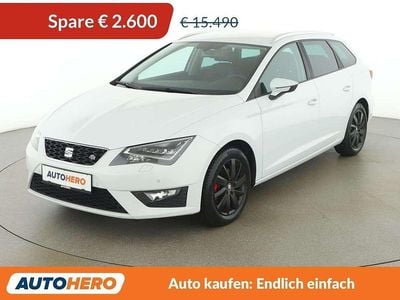 Gebraucht Seat Leon FR 150 PS (110 kW) 2015 Weiß Kombi