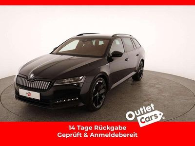 Schwarz metallic Gebraucht 2021 Skoda Superb SportLine Kombi | € 25.850 (Fairer Preis)