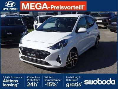 Atlas white weiß Gebraucht 2023 Hyundai i10 Trend Kleinwagen | € 19.780 (Teuer)