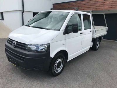 gebraucht VW Transporter T5Pritsche Doppelkabine1.BesitzMwst.Ausweisbar