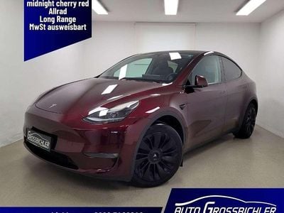 Rot Gebraucht 2024 Tesla Model Y Long Range AWD SUV | € 41.400 (Fairer Preis)